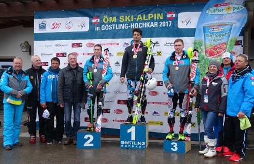 Siegerehrung Slalom Herren, Quelle: Privat